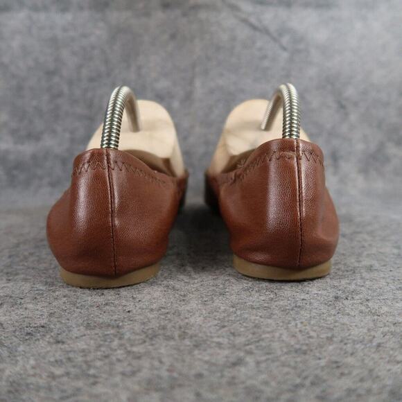 Faded Glory Shoes Womens 8.5 Ballet Flats Slip On Scrunch Memory Foam Comfort - Picture 7 of 15